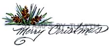 H-273-HK Pinecone Christmas